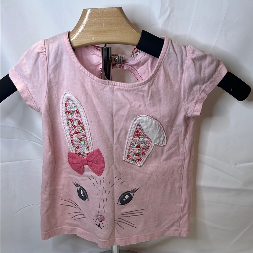 Pink Bunny Kids T-Shirt